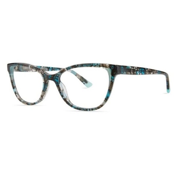 Womens OGI Designer Cat Eyeglasses Frames And Case 52-17-140 Never Worn - Picture 5 of 7